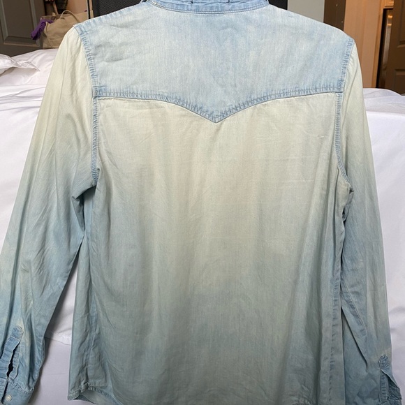 Faded Denim Button Down - Picture 6 of 8